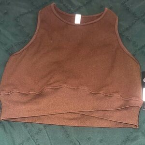 Fashion Nova Chocolate Brown Tank Top